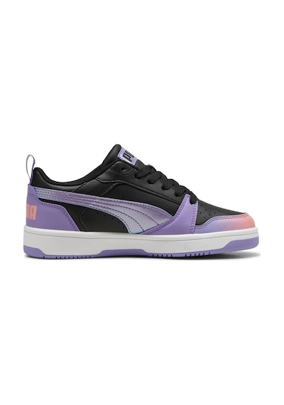 Puma Rbnd V6 Lo Blurry Dreams Jr Kadın Sneakers Ayakkabı 40059302 Siyah