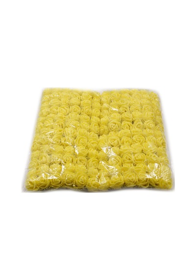 144pcs/lot 2cm Çok Renkli Pe Gül Köpüğü Mini Yapay İpek Çiçekler Buket Düğün Dekoratif Çelenkleri Red