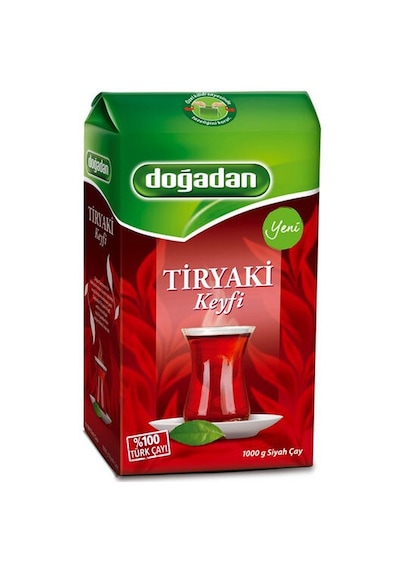 Doğadan Tiryaki Keyfi Siyah Dökme Çay 1 KG