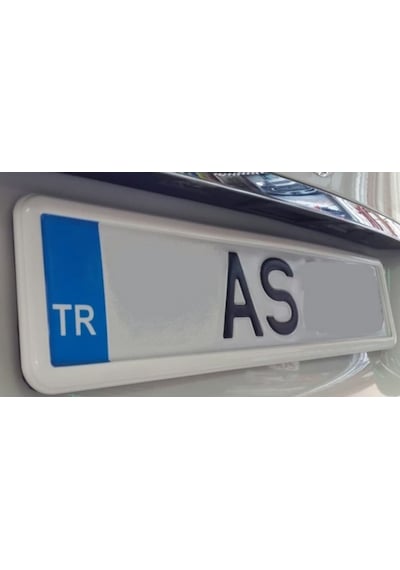 2 Adet Piyano Black Plakalık Consept Siyah Plakalık Takımı 228108948