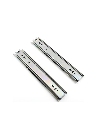 Canex Teleskopik Bilyalı Ray 43x45 Cm Çekmece Rayı Takım Gri