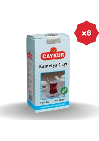 Çaykur Kamelya Çay 500 Gr - 6 Adet