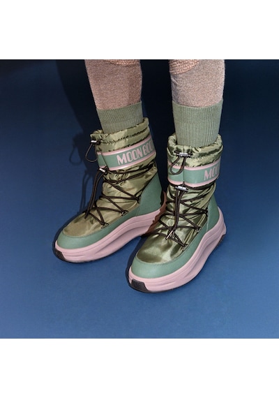 G016 Forest Green Bot Erkek 80d2490010 Moon Boot Moon247 Polar Wp Yeşil
