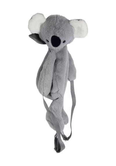 Koala Peluş Çanta Gri