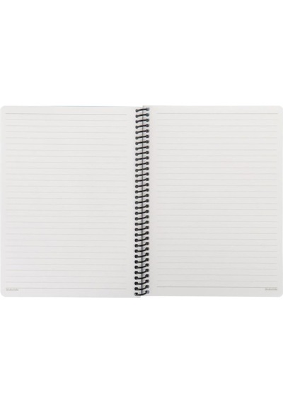 Hisli Şeyler A4 80 Yaprak Çizgili Sipiralli Stickerli Defter Sıkıldım Artık