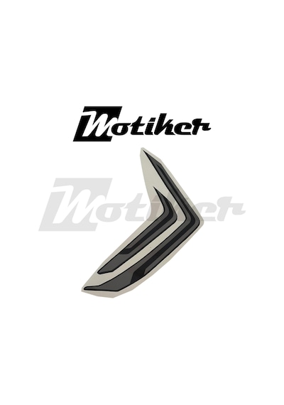 Honda Crf 250 Rally Sol Şase Tasarımı Sticker Etiket Mode