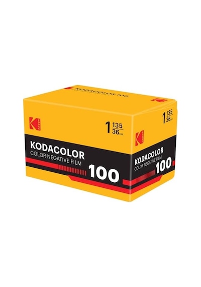 Kodacolor 100 35mm 135 Renkli Analog Film Iso 100, 36 Pozlama, C-41 Banyo, Gün Işığı 1928s