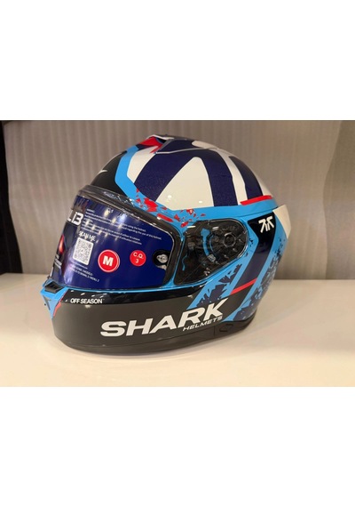 Kask Shark Skwal İ3 Raul Fernandez Mavi Mavi/beyaz