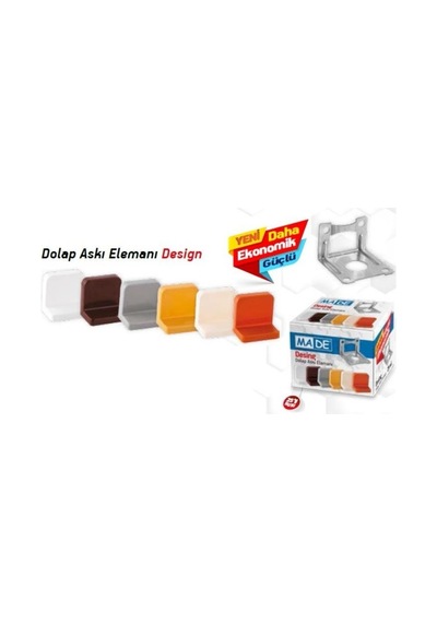 Made Dolap Askı Elemanı Kahve 250 Adet