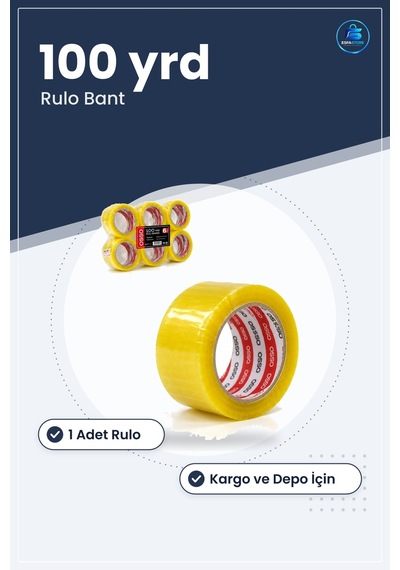 Koli Bandı Yrd 1 Adet Ambalaj Kutu Paketleme Kargo Taşıma Ev Depo Diğer
