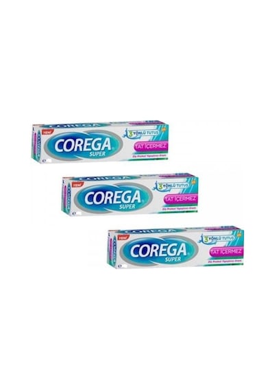Protez Yapıştırıcı Krem-40 Gr-tatsız-3 Kutu-skt:09/2024