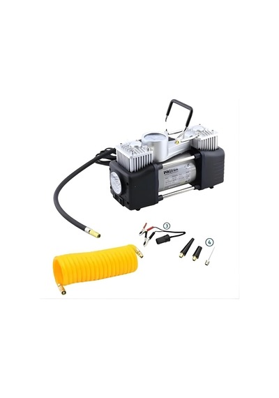 Proter Pr 265 P2 Çift Piston 12v 150 Psı Bez Çantalı Lastik Şişrme P3kr217
