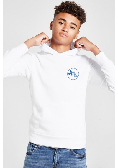 Tshirthane The Mentalist Blue Bird Lodge Beyaz Çocuk 3ip Kapşonlu Sweatshirt 001 Beyaz