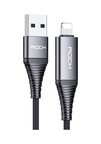 Rock R12 4 In 1 Çok Fonksiyonlu 1 Metre Pd Hızlı Şarj Ve Data Kablosu Siyah