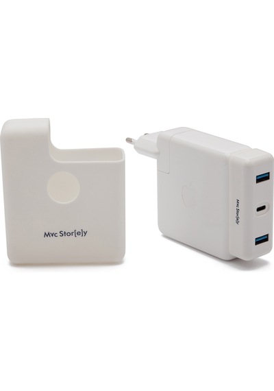 Apple Uyumlu MacBook Pro 13 15 16 Usb C Adaptör Kılıfı 61w 67w 87w 96w Adaptör Hub Ssd Hdd Şarj Çoklayıcı 87w A1719