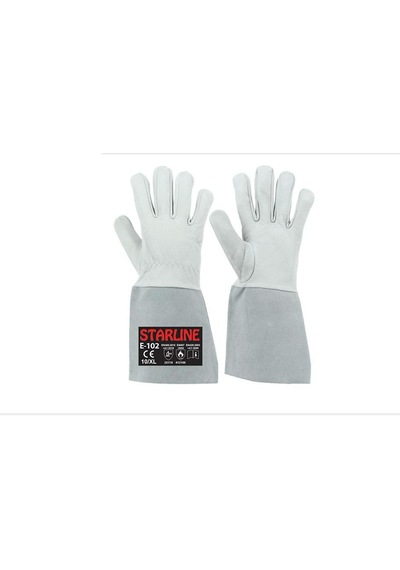 Starline Argon Kaynakçı Eldiveni Gri E-102