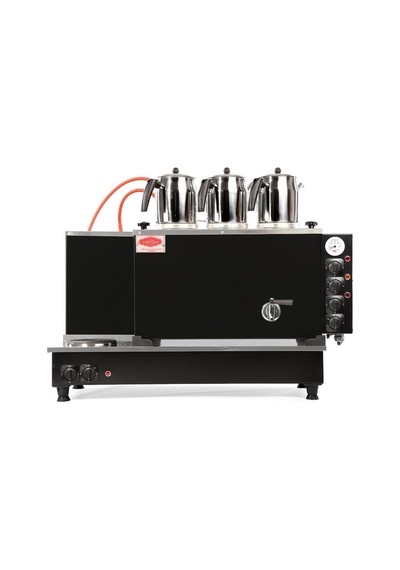 Doğalgaz+elektrikli Statik Çay Kazanı Pleytli