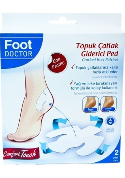 Foot Doctor Ayak Koruyucu Topuk Çatlak Flasteri