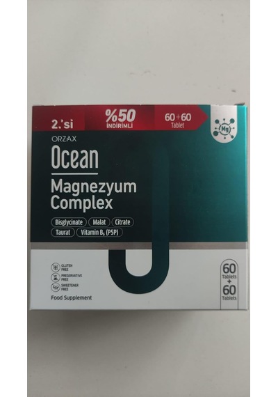 Ocean Magnezyum Complex 60+60 Tablet