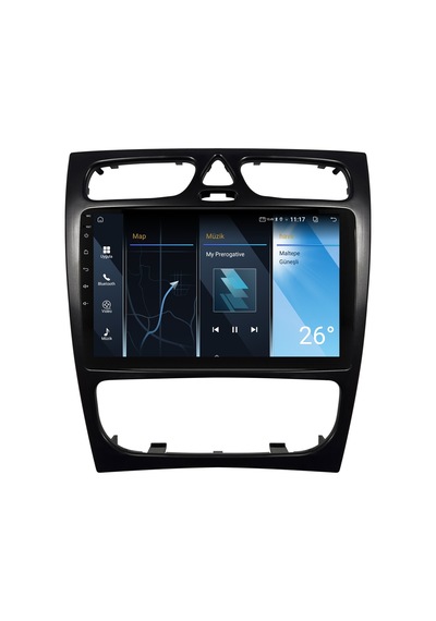 Mercedes C Serisi W209 Android Multimedya Sistemi 2002-2006 Crv-4860xa 9"