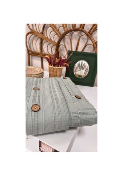 Likya Çift Kişilik Nevresim Takımı Mint - 636741900 Mint - 636741900 Mint