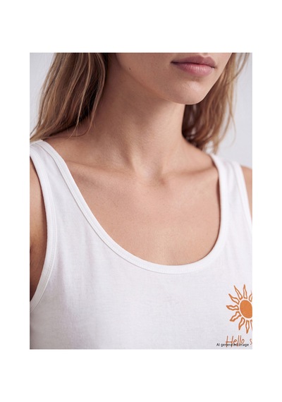 Lcw Dream Sarı U Yaka Güneş Baskılı Kadın Pijama Takımı