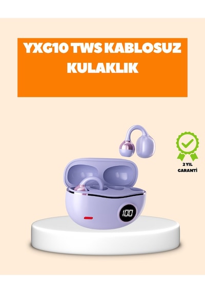 Yxg10 Klipsli Açık Kulaklık Spor İçin Uygun Aptx Ses Ergonomik Yapı