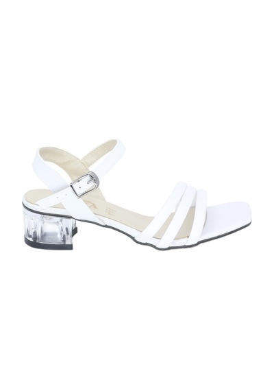 Trendyshose 04033 Şeffaf 3Cm Topuk Kadın  Ayakkabı