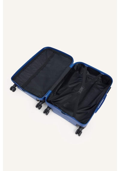 Defacto Unisex Sert Kapaklı Orta Boy Valiz H2485axnsbe692 Mavi-be692
