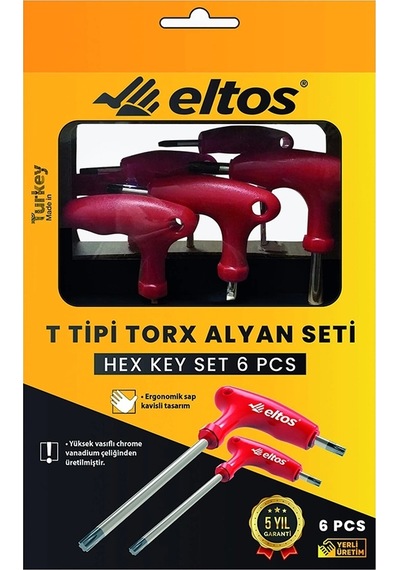 Eltos T Alyan Seti Torks 6 Pcs Ttas006
