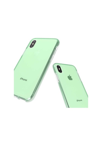Apple Uyumlu iPhone X Ice Cube Kapak-Siyah