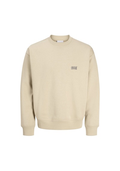 Jack & Jones Jjecolton Sweat Crew Neck Bej