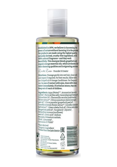 Faith in Nature %99 Doğal Tazeleyici Şampuan Greyfurt & Portakal Normal & Yağlanmaya-Kepeğe Meyilli Saçlar İçin 400 ML