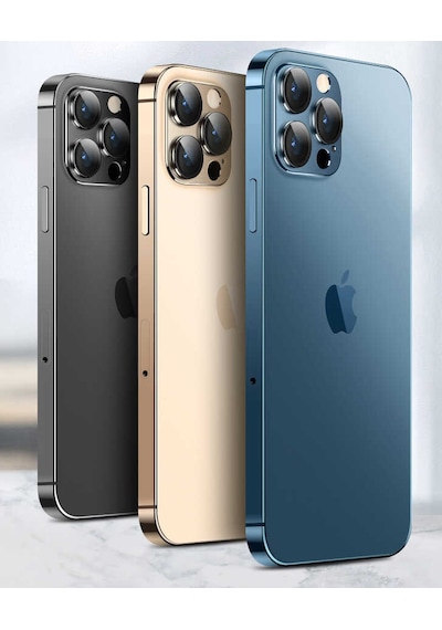 Apple Uyumlu iPhone 14 Pro Max Zore Cl-03 Kamera Lens Koruyucu Mor