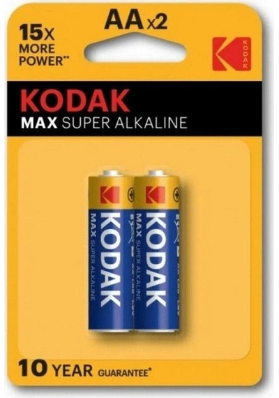 Kodak 2 Adet Max Super Lin Kalem Pil