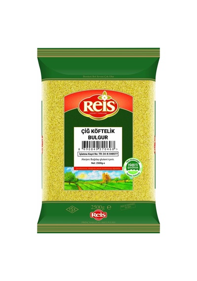 Reis Bulgur 2,5 Kg Çiğköftelik İri Taneli Bulgur 2'li Ekonomik Paket - 2 Adet Tarı