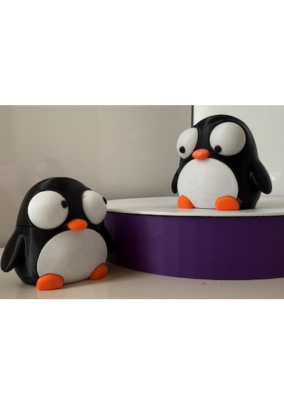 Sevimli Panda Dözleri Hareketli 3d Baskı