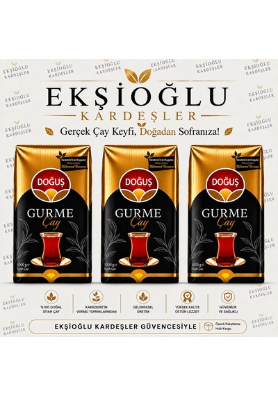 Doğuş Gurme Siyah Çay 3 X 1000 G