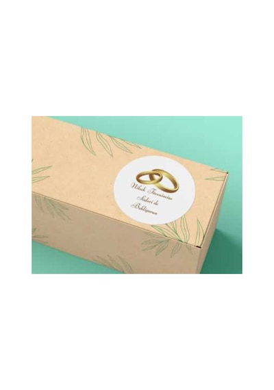 Nikah Törenimize Sizleri De Bekliyoruz Alyans Mat Yuvarlak Sticker Wedding Ceremony 4 Cm 40 Adet Çok Renkli