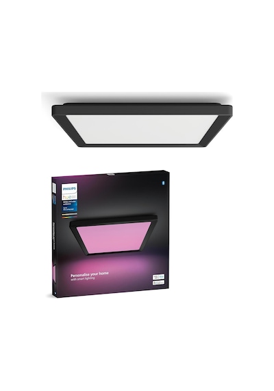 Philips Hue Tento Wca Siyah Slim Kare Tavan Paneli 40 X 40 Cm Diğer