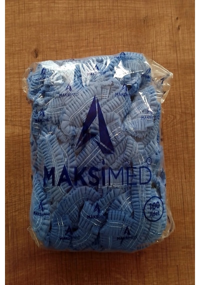 Maksimed Tek Kullanımlık Tela Bone Mavi 100'lü