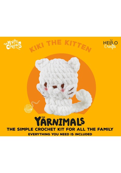 Bakgelal Amigurumi Kedi Yapım Kiti Başlangıç Seviyesi Tığ Örgü Seti Çocuk Ve Yetişkin Hobi Seti