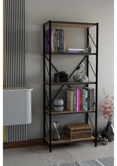 Titan Kitaplık Dekoratif Çok Amaçlı Raf Ofis Salon Raf Kitap Standı 150cmx60cm Atlantikçam Atlantikçam Titan Kitaplık Dekoratif Çok Amaçlı Raf Ofis Salon Raf Kitap Standı 150cmx60cm Atlantikçam Atlantikçam
