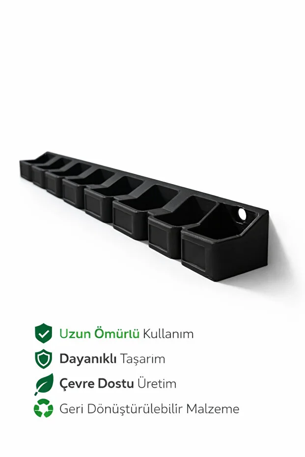 8 Li Pense & Yan Keski Askı Aparatı Duvar Tipi Düzenleyici 26 Cm -