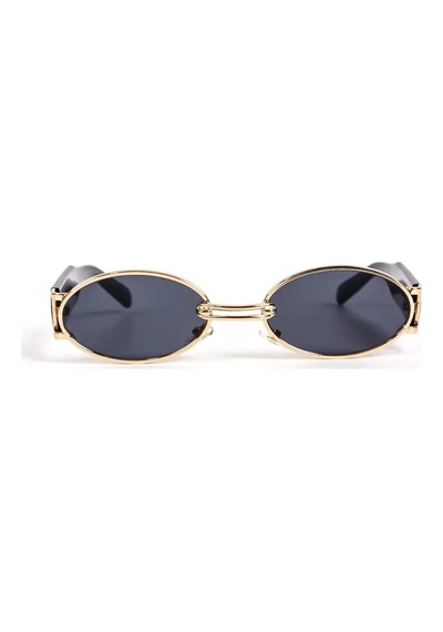 Yeni Sezon Vintage Oval Logolu Unisex Güneş Gözlüğü Çok Renkli 45183052