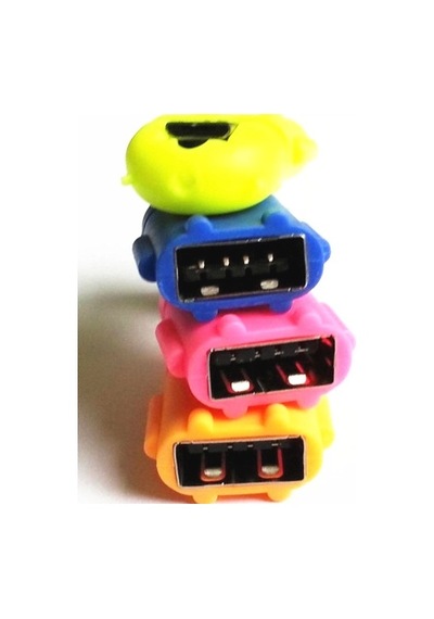 Android Adam Micro Usb Otg Çevirici - Siyah