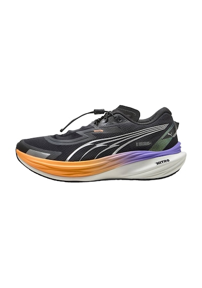 Puma Puma Deviate Nitro 3 Wtr+ Erkek Siyah Yol Koşusu Ayakkabısı 8560 Siyah