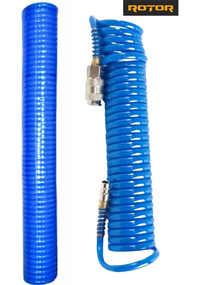 Pu0508 5x8x10 Profesyonel Kompresör Spiral Hava Hortumu