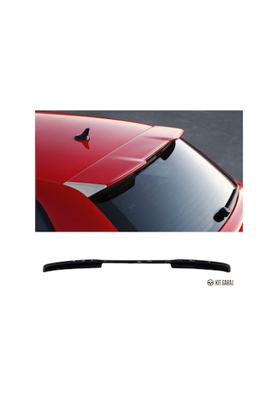 Kit Garaj Audi A3 8p Rs3 2003-2012 4 Kapı Spoiler Plastik Piano Black Boyalı