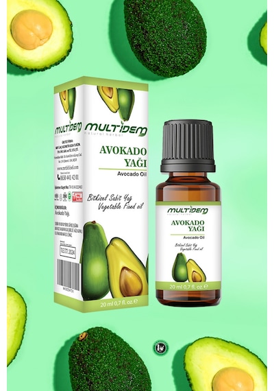 Multidem Avokado Bitkisel Yağ 20 ML